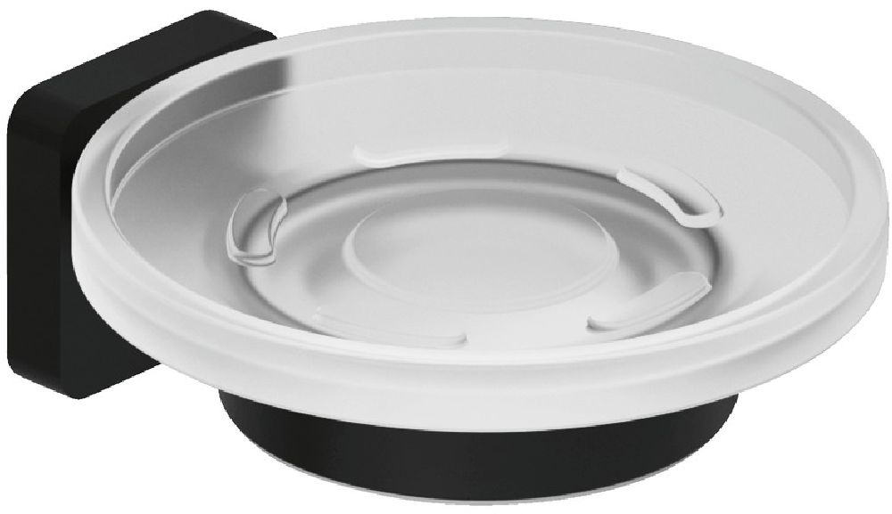 Kludi Vela S portasapone a parete nero 2598539