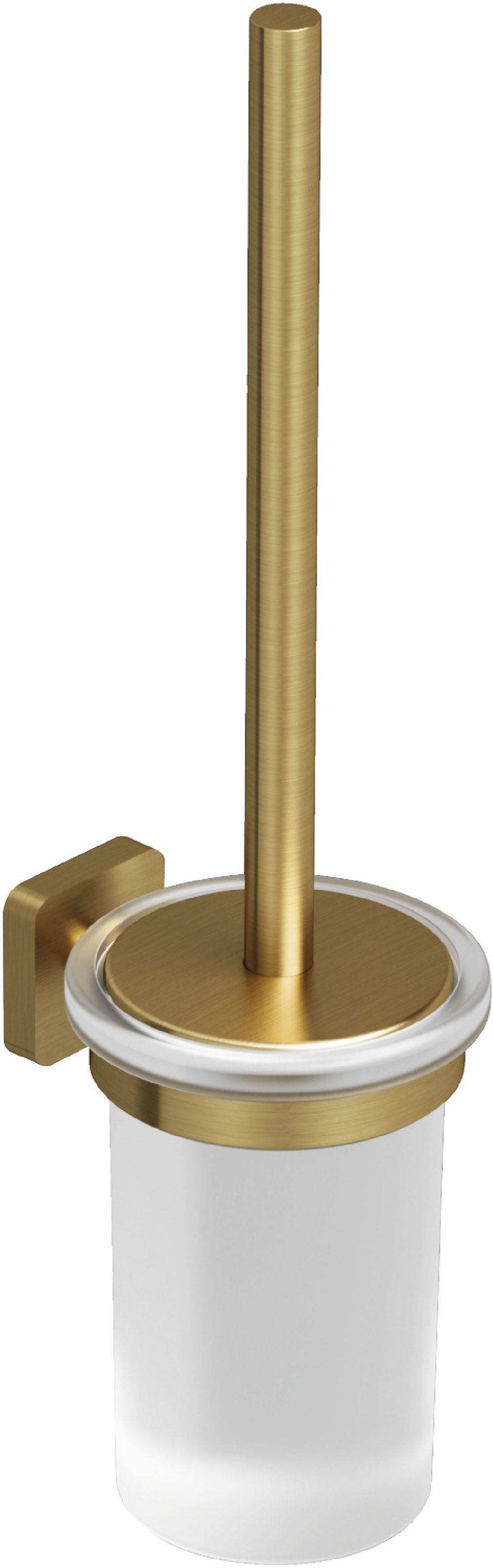 Kludi Vela S scopino wc con manico avvitato oro 25974N0