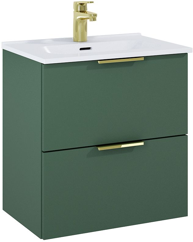 Elita Street Plus lavabo con armadietto 51.3 cm verde RE020500107010