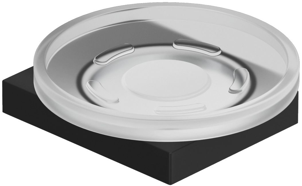 Kludi Vela C portasapone a parete nero-bianco 3198539