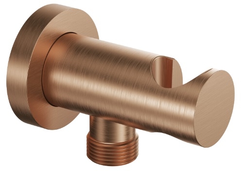 Excellent prese d'acqua con supporto doccetta rame AREX.1032CB