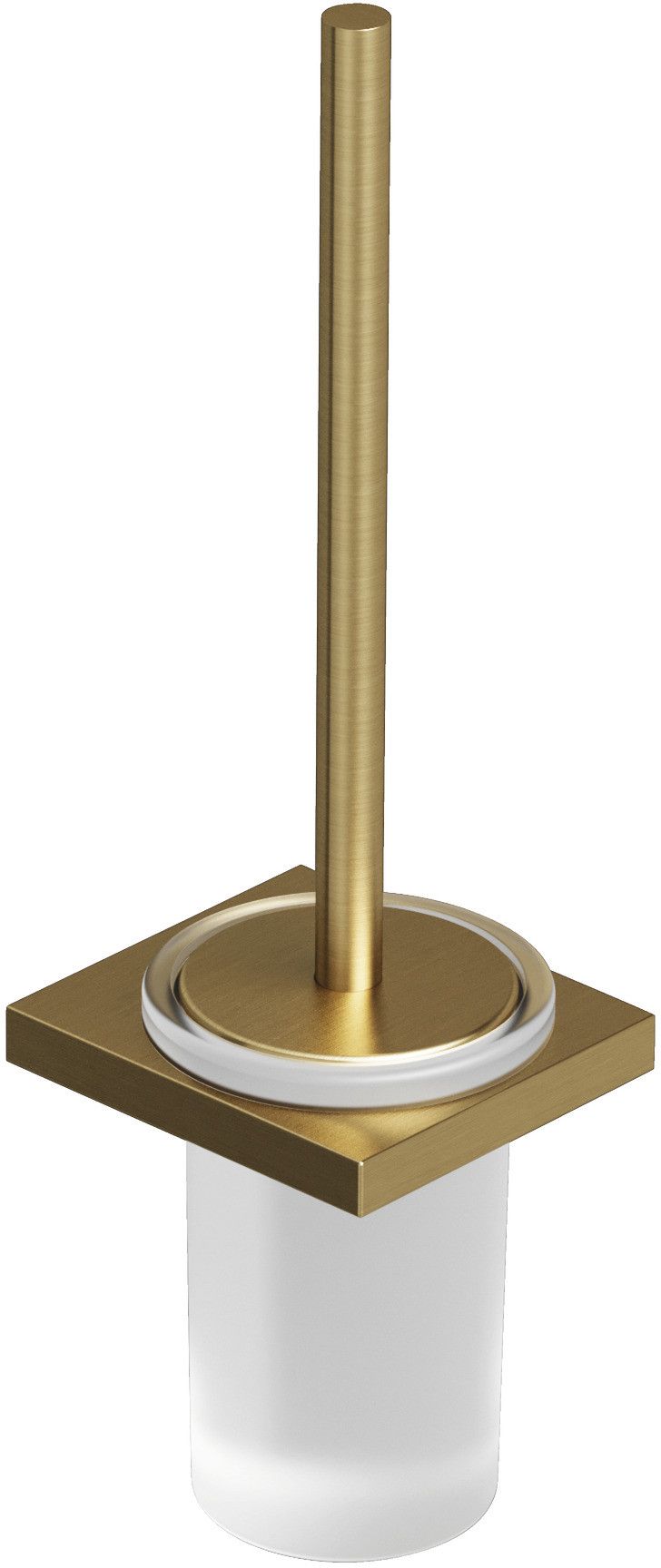 Kludi Vela C scopino wc con manico avvitato oro 31974N0