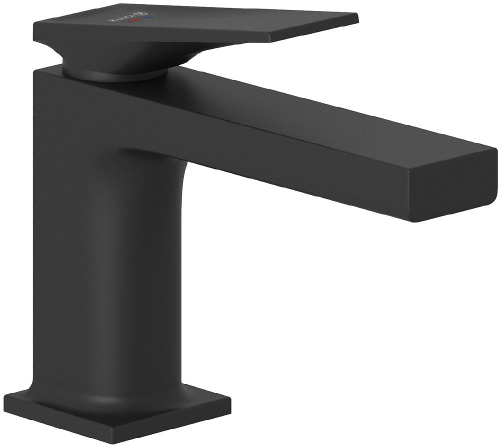 Kludi Decus rubinetto per lavabo verticale nero 542903975