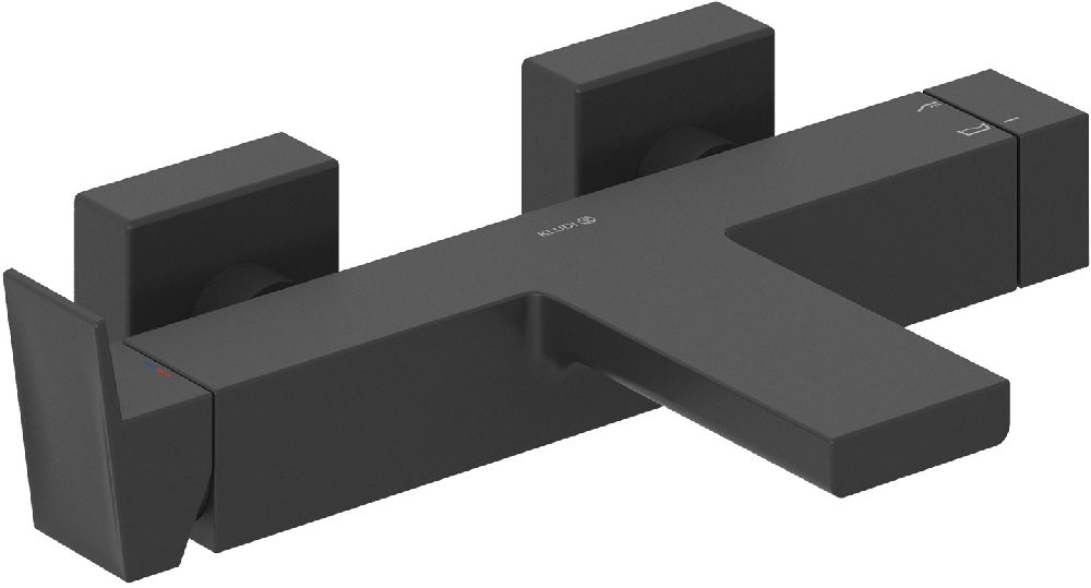 Kludi Decus rubinetto per vasca e doccia a parete nero 546913975