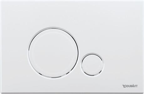 Duravit DuraSystem placca di comando per WC bianco WD5010011000