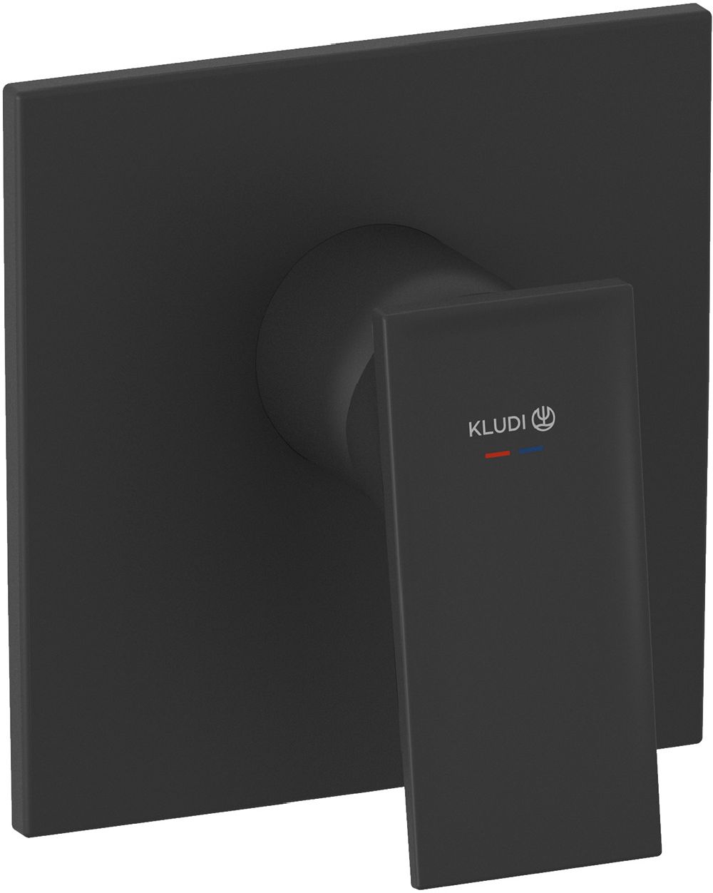 Kludi Decus rubinetto per doccia da incasso nero 547553975