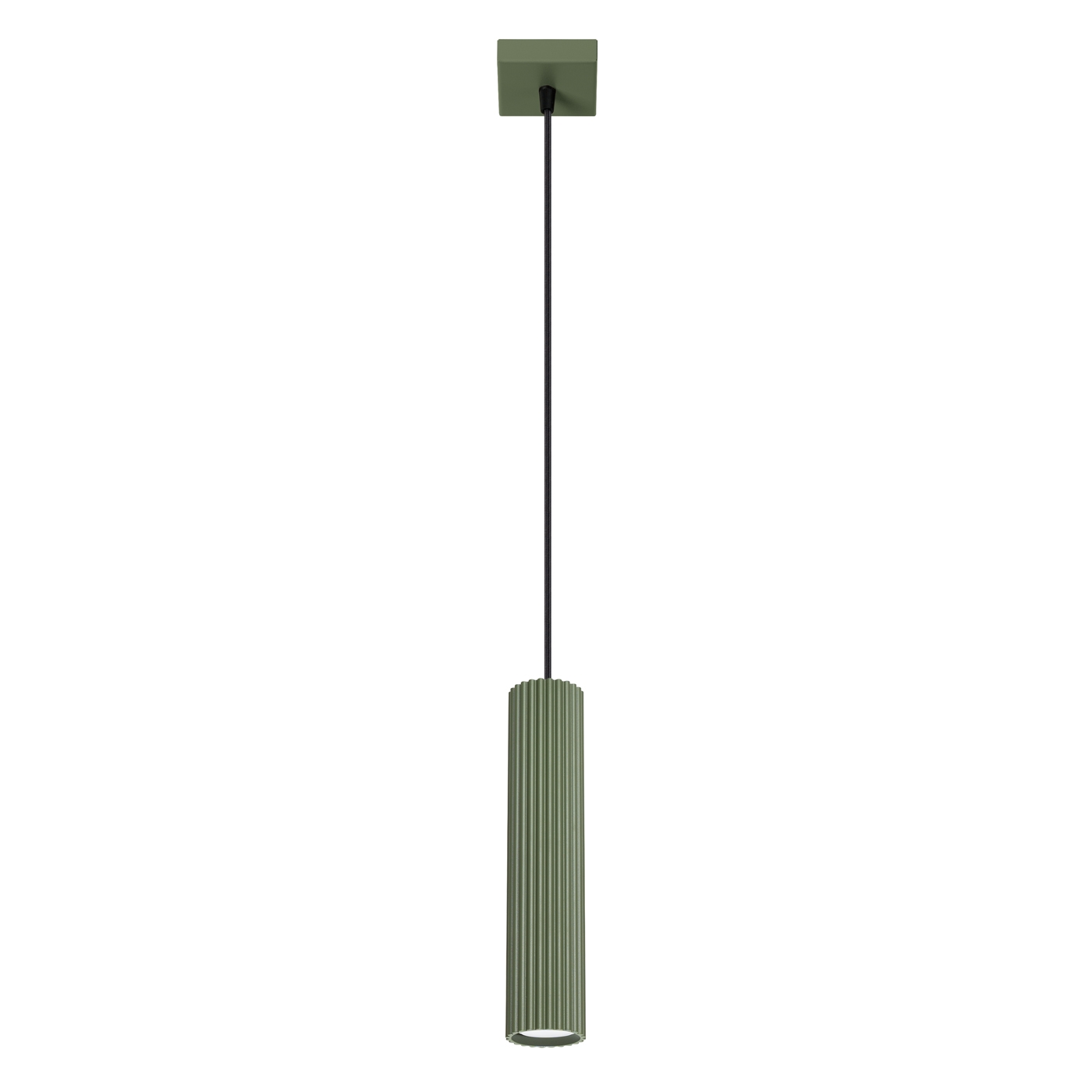 Sollux Lighting Karbon lampada sospesa 1x10 W verde SL.1611