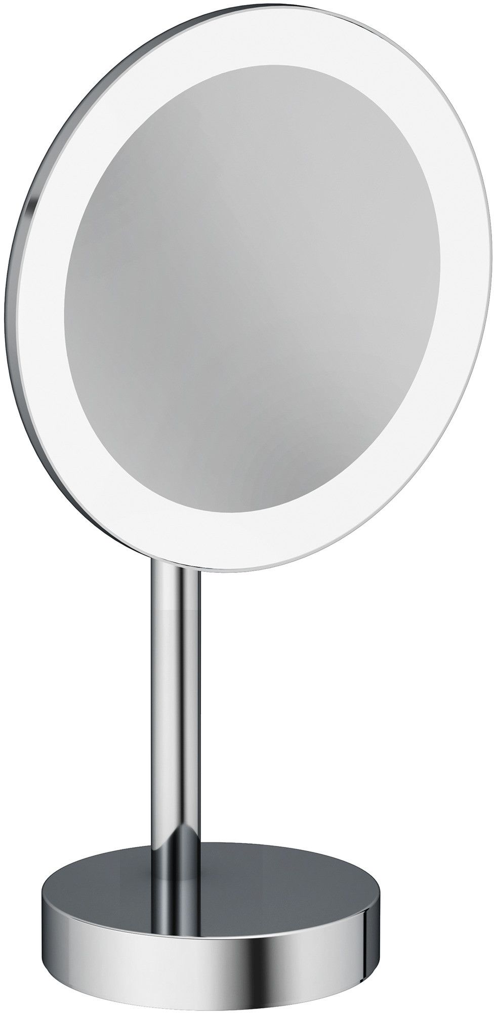 Kludi Vela R specchietto per trucco 20.2x35.5 cm rotonda con illuminazione cromo 5899505F