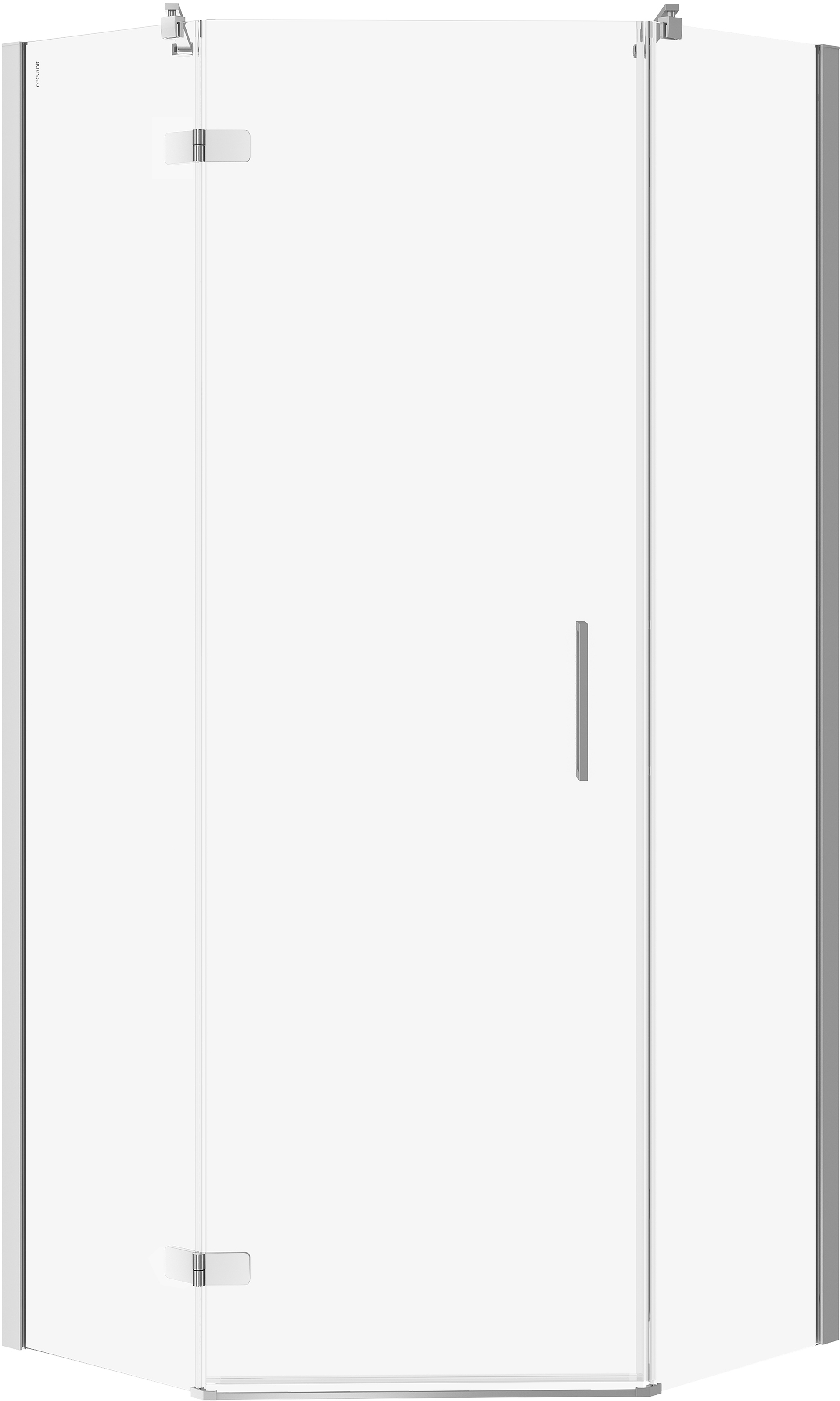 Cersanit City box doccia 90x90 cm cromo lucida/vetro trasparente S584-081