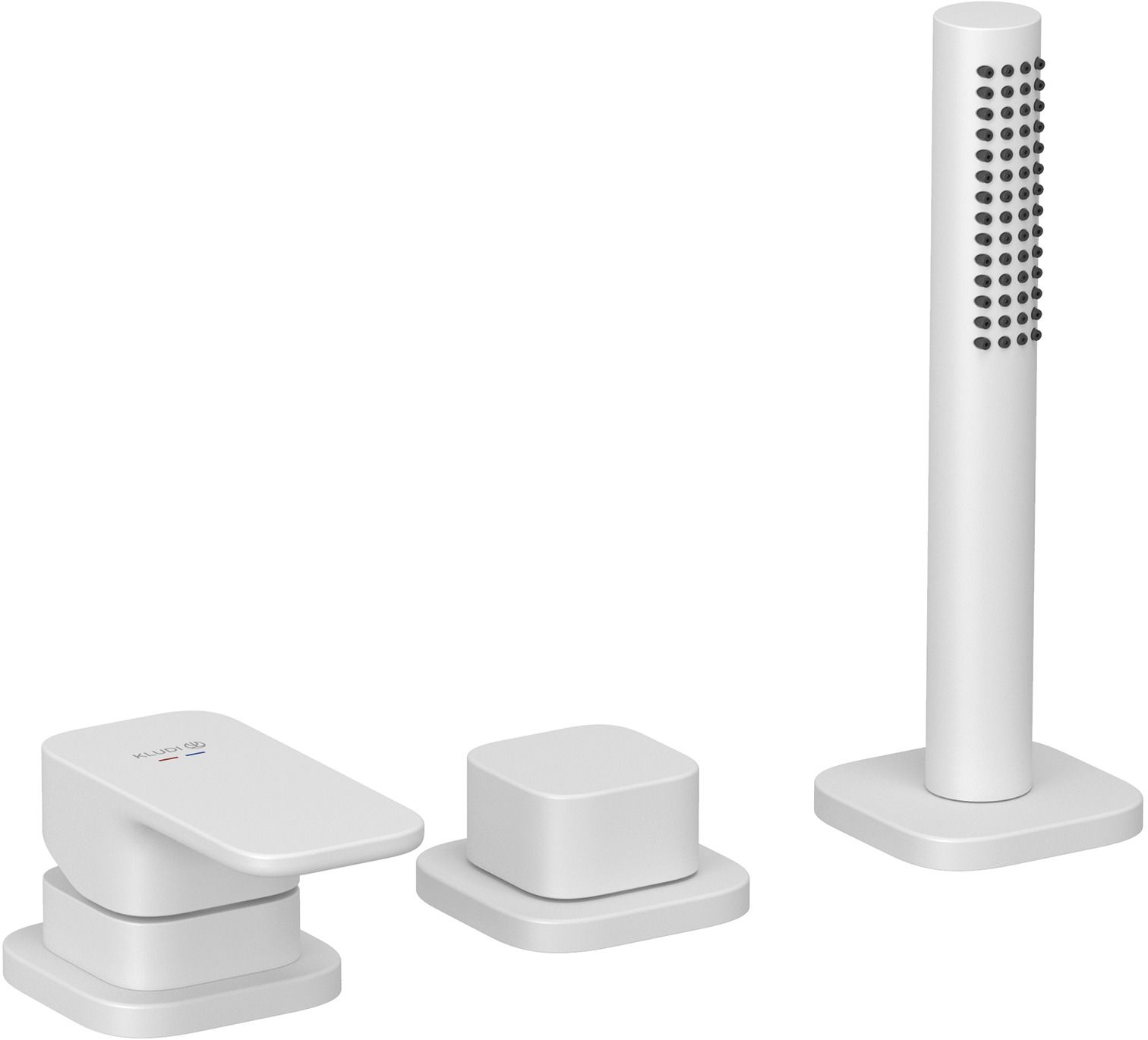 Kludi Renon rubinetto per vasca e doccia bordo vasca bianco 424475375