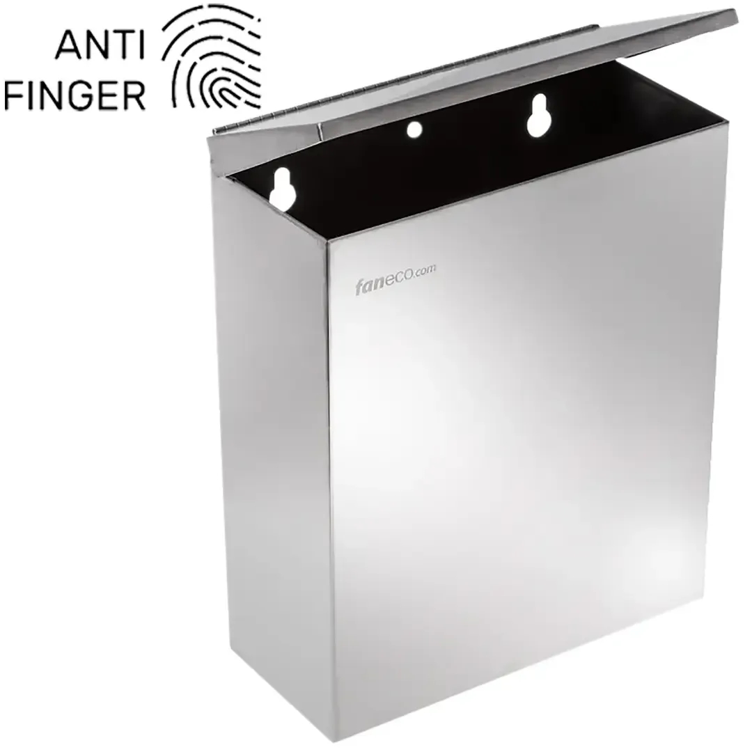 Faneco Hit secchio della spazzatura 7 l acciaio WB7SJAF