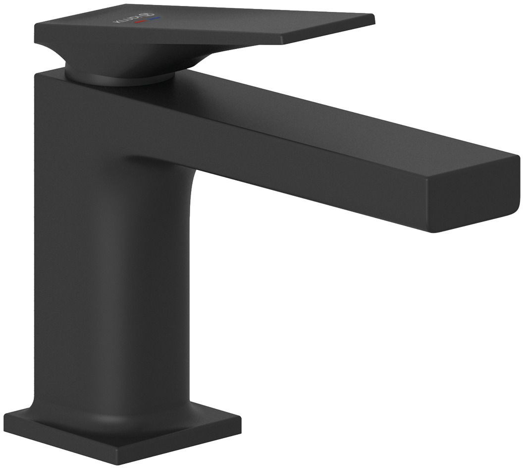 Kludi Decus rubinetto per lavabo verticale nero 542663975