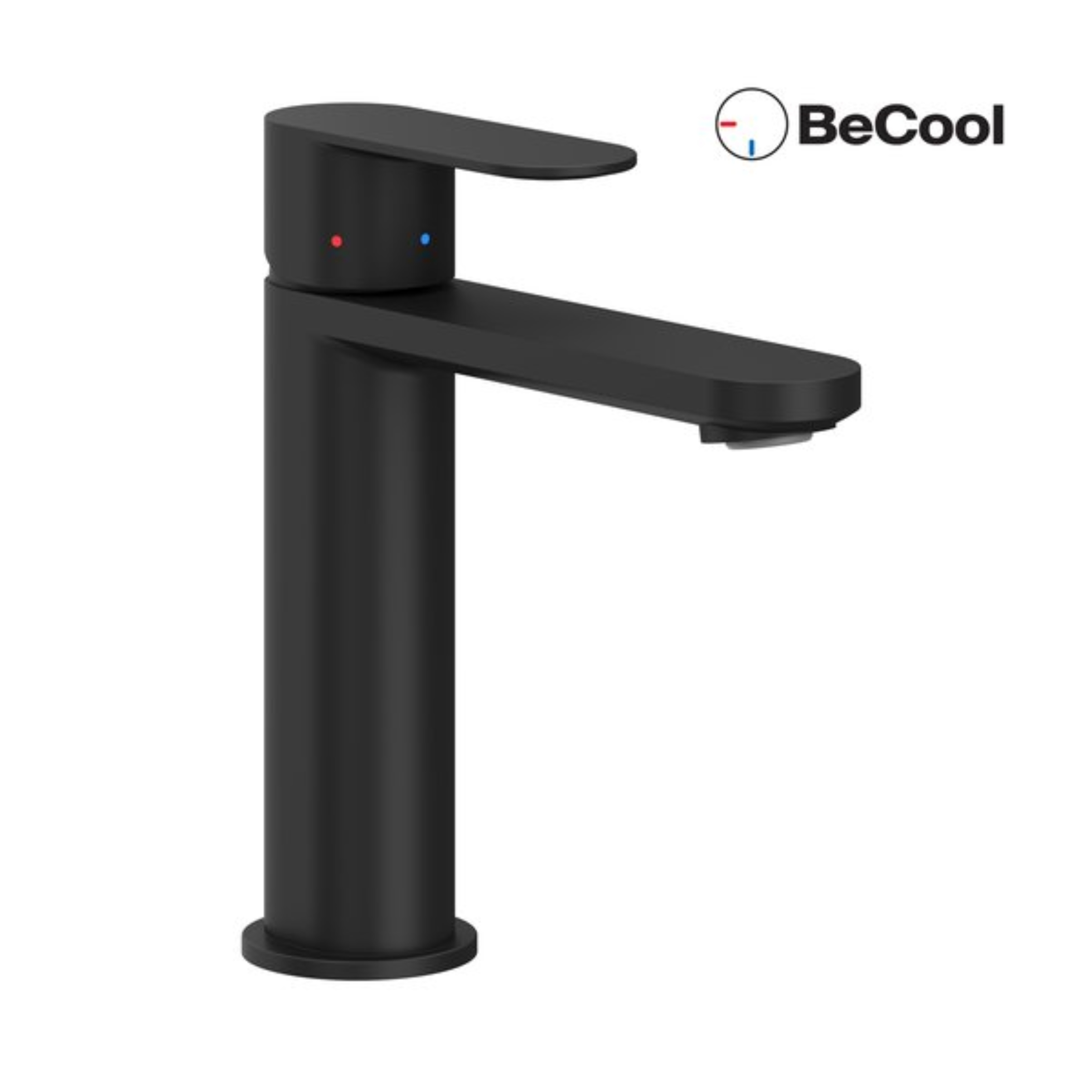 Ravak Chrome II rubinetto per lavabo verticale nero X070460