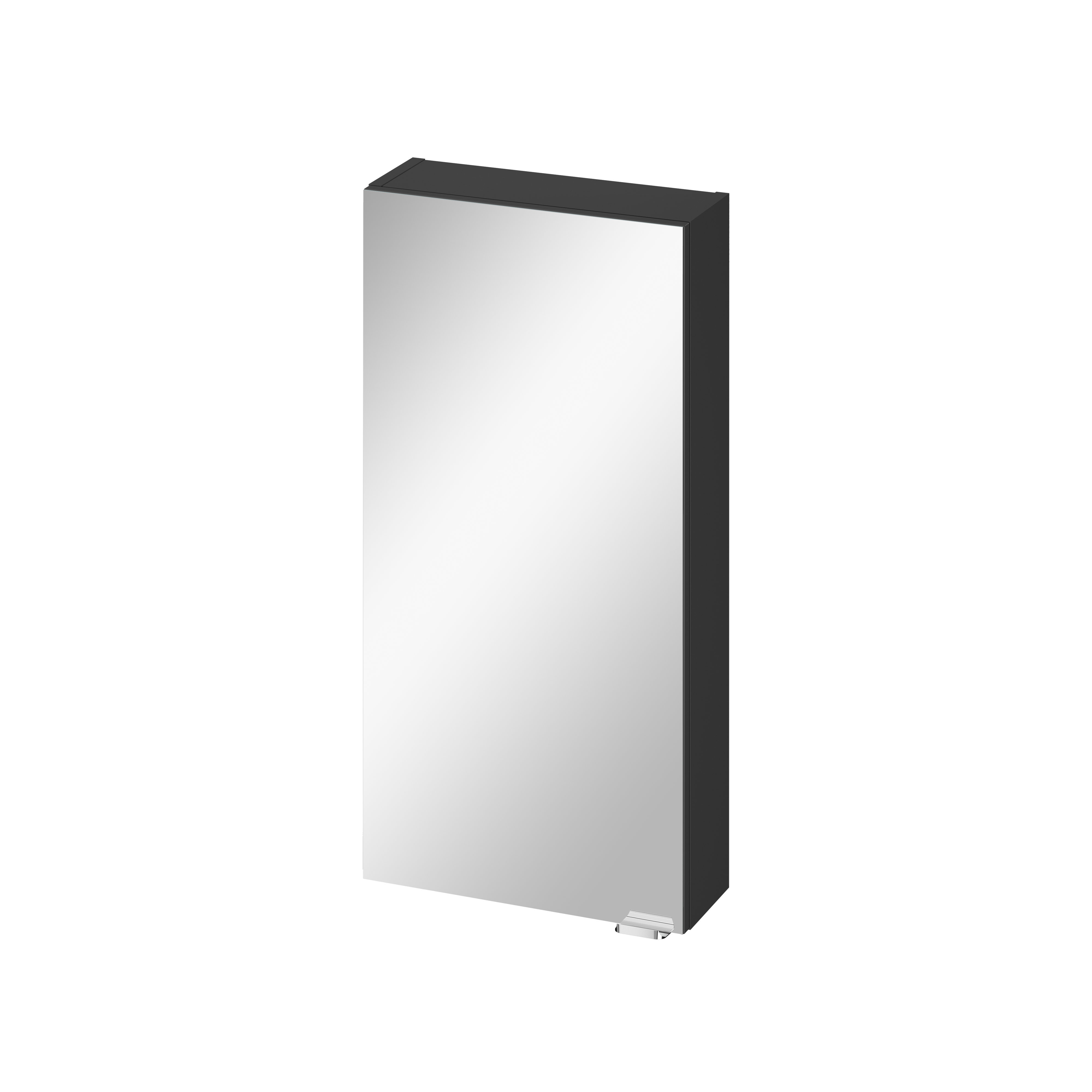 Cersanit Larga armadietto 40x14.3x80 cm con specchio antracite S164-033