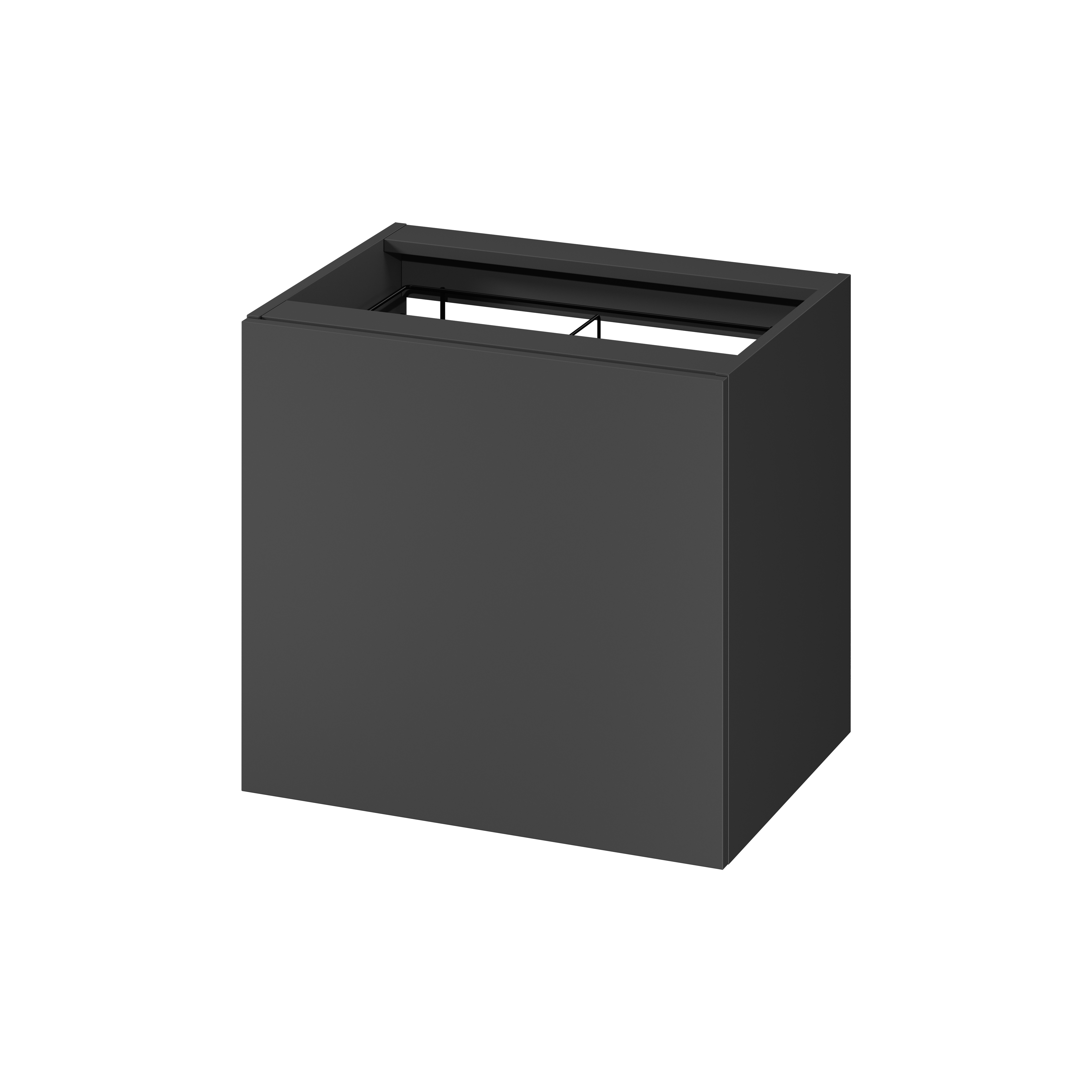 Cersanit Larga armadietto 60x44.4x55.1 cm laterale sospeso antracite S164-045