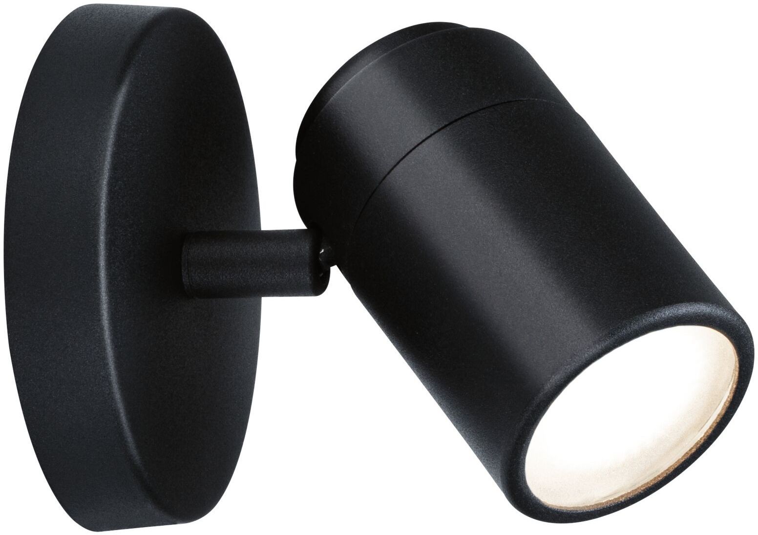 Paulmann Zyli lampada da parete 1x10 W nero 66774