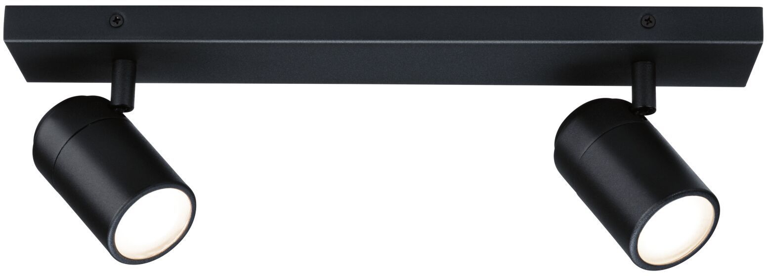 Paulmann Zyli lampada da soffitto 2x10 W nero 66775
