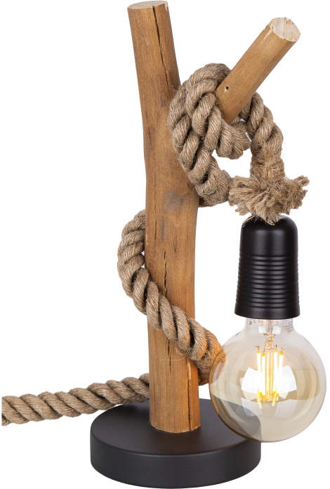 Globo Lighting Nerida lampada da tavolo 1x10 W legno 52060146X