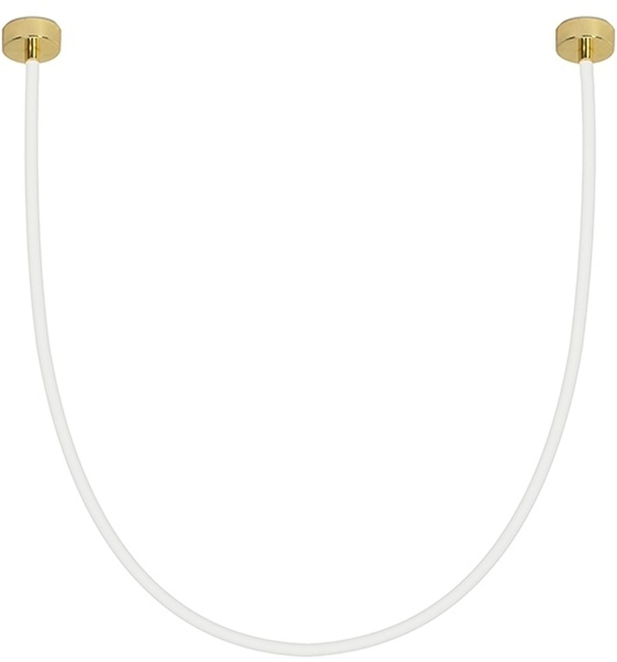 Moosee Lasso lampada sospesa 1x40 W bianco-oro MSE1501100441