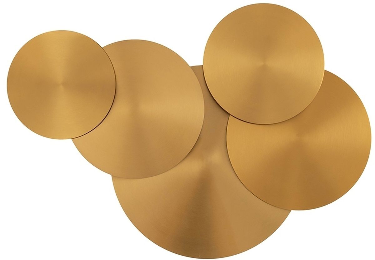 Moosee Scudo lampada da parete 4x5 W oro MSE1501100148