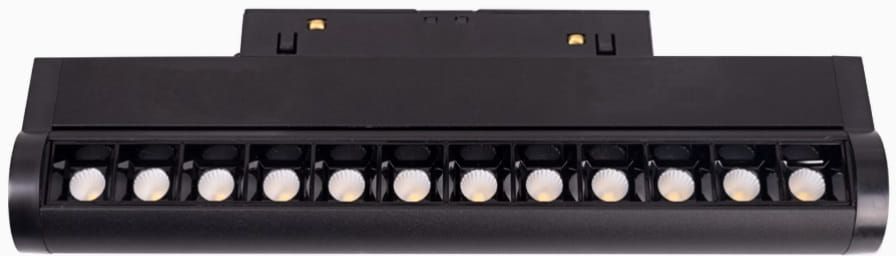 MaxLight Magnetic lampada magnetica 1x12 W nero M0019N