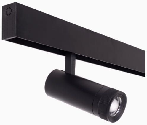 MaxLight Magnetic lampada magnetica 1x12 W nero M0013Z