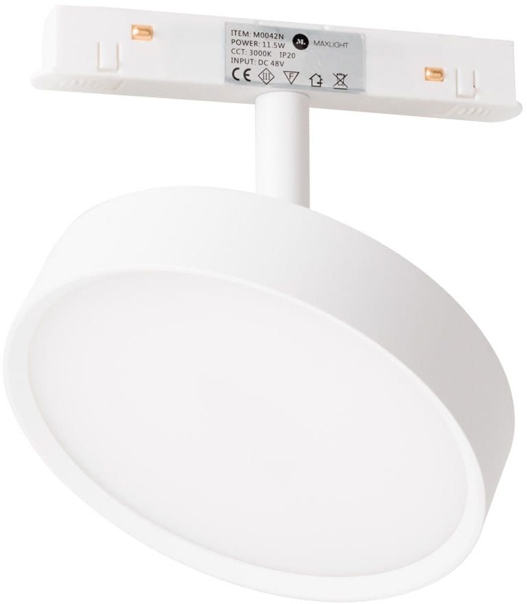 MaxLight Magnetic lampada magnetica 1x11.5 W bianco M0042N