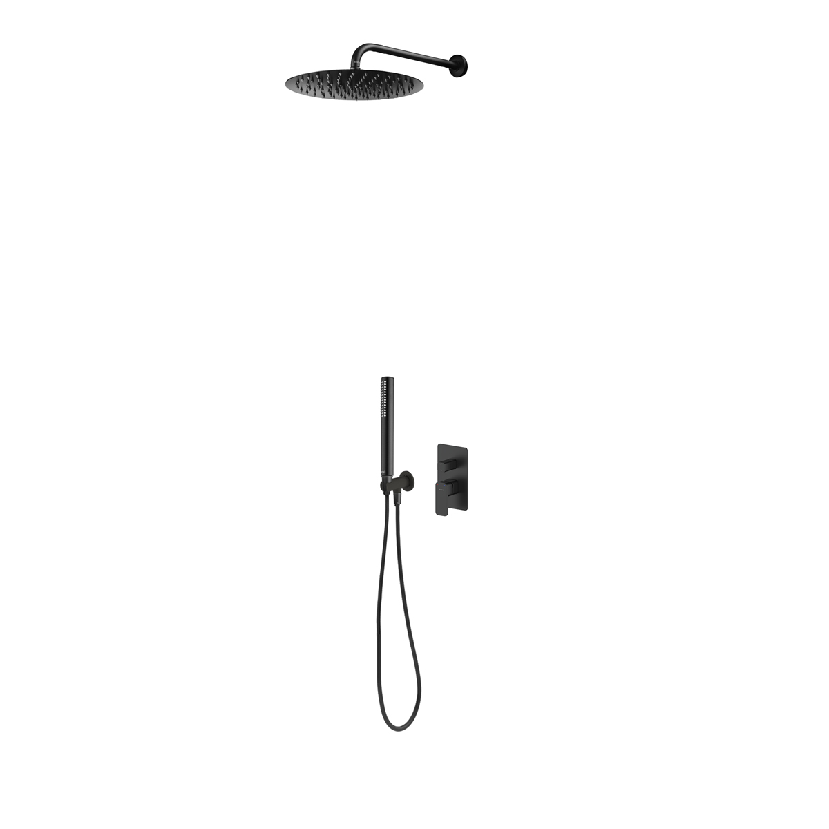 Set soffione doccia Oltens Vindel 37000300, rubinetto per vasca e doccia Oltens Hadsel 34108300, 39400300, 39304300, 37102300, 37200300