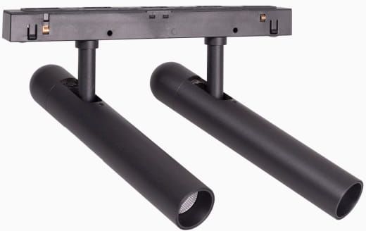 MaxLight Magnetic lampada magnetica 2x5 W nero M0020Z