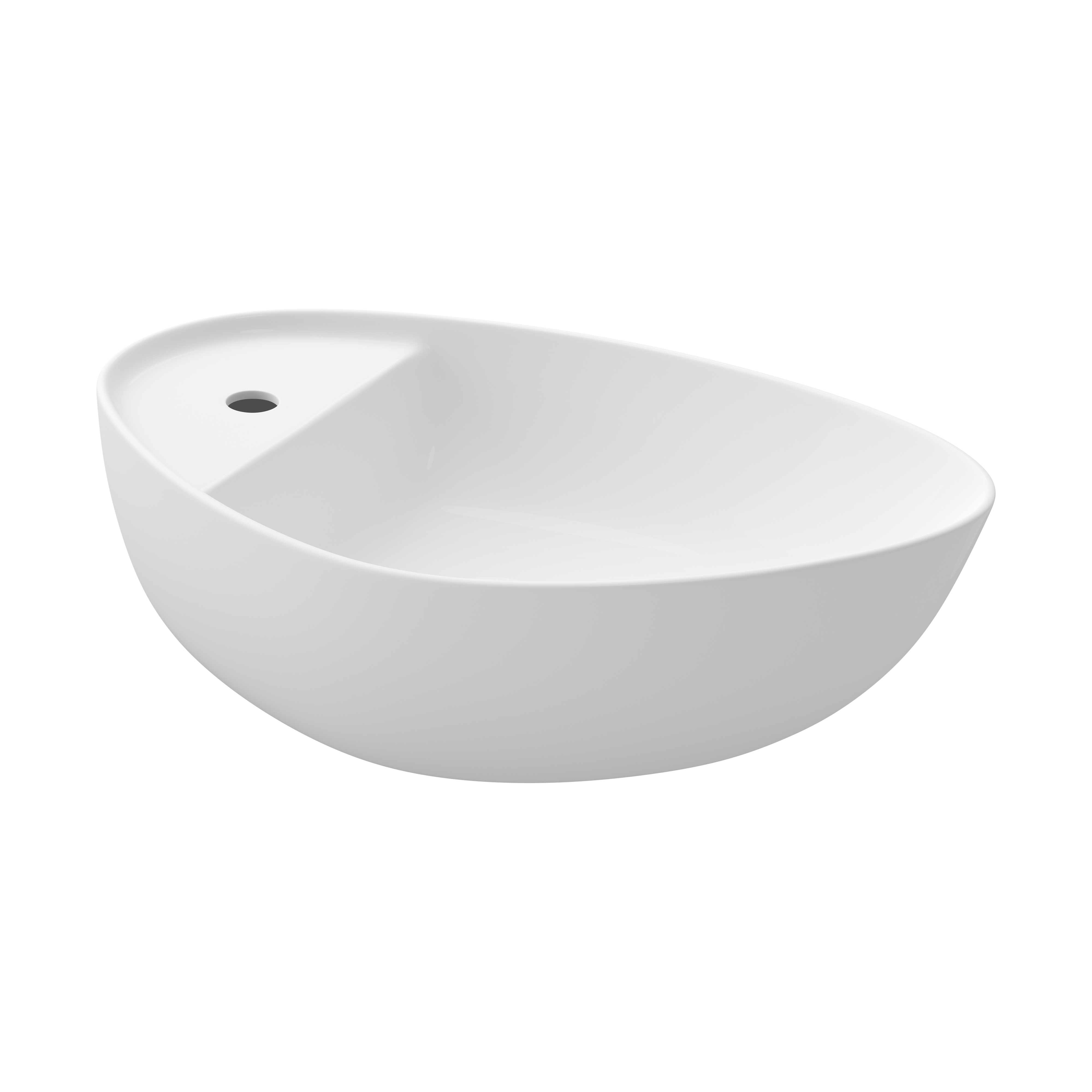 Cersanit Moduo lavabo 55x35.5 cm da appoggio bianco K116-155