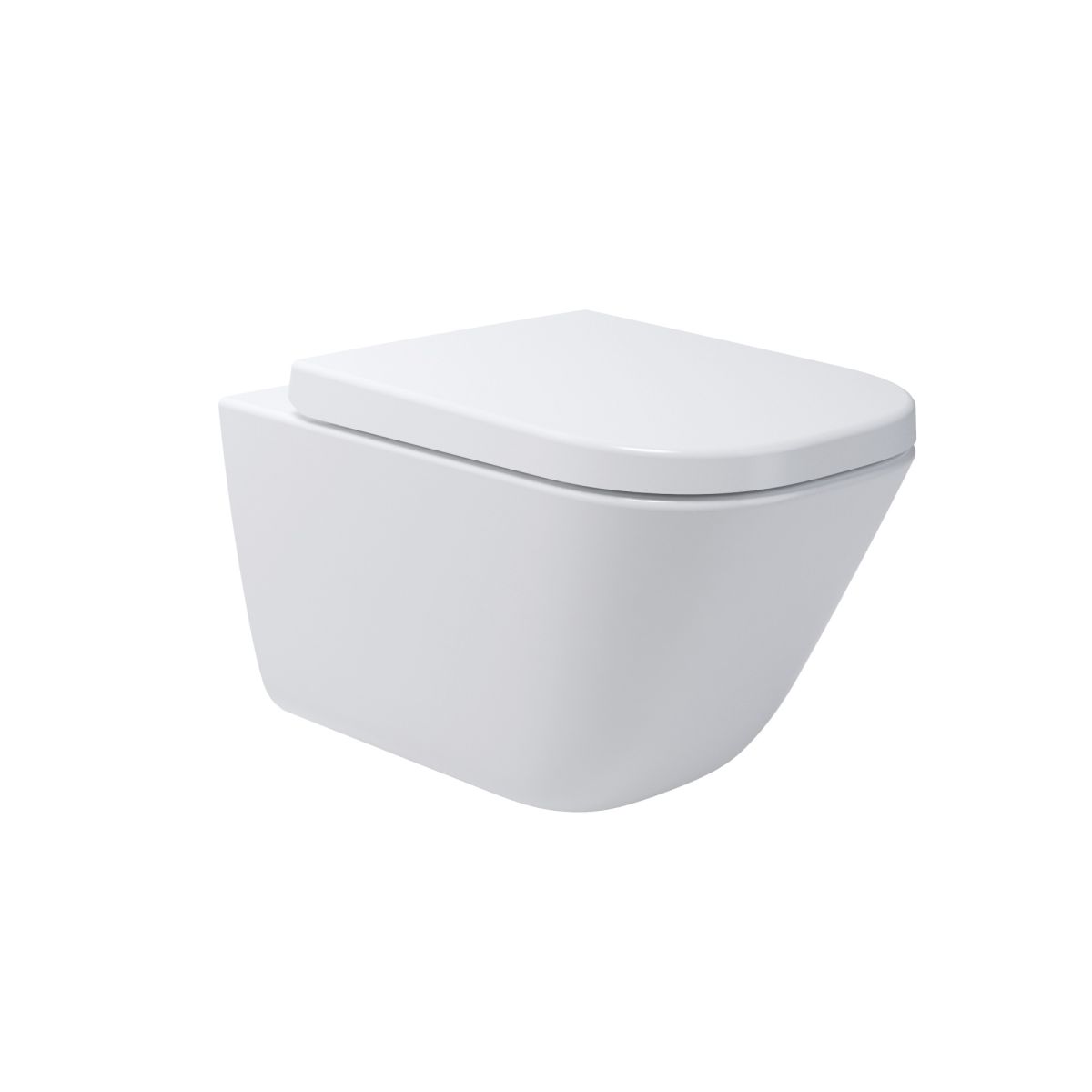 Set vaso WC Oltens Hadsel 42539000, copriwater Oltens Hadsel 45118000