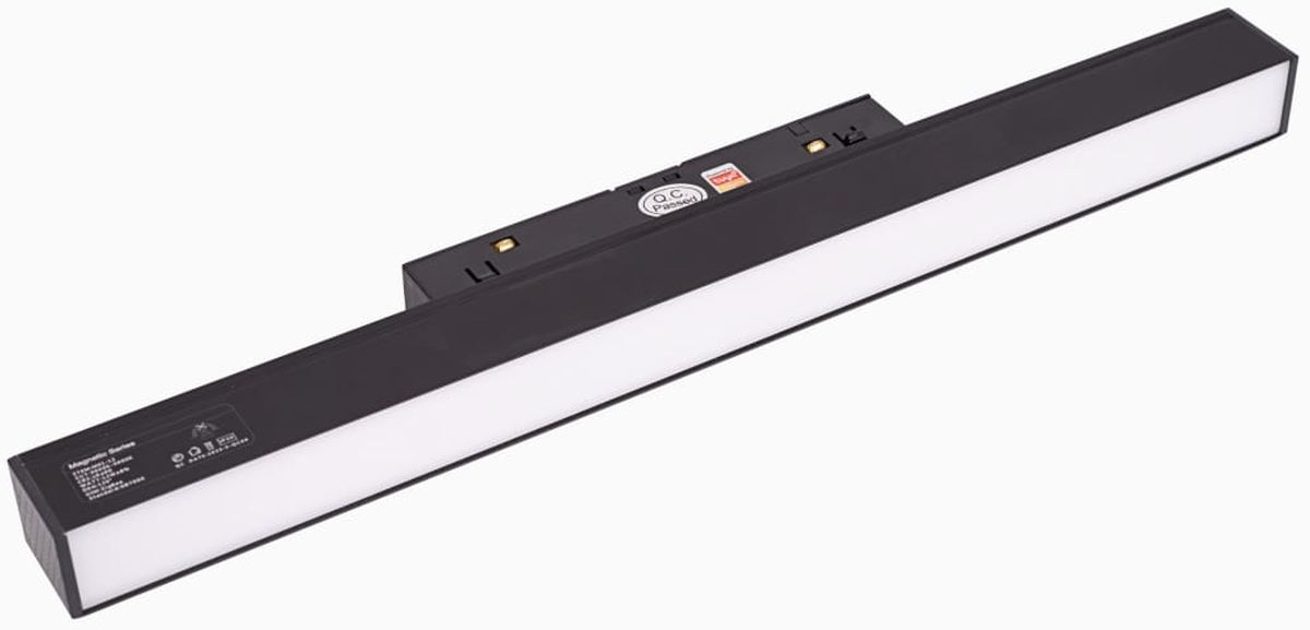 MaxLight Magnetic lampada magnetica 1x12 W nero M0001D