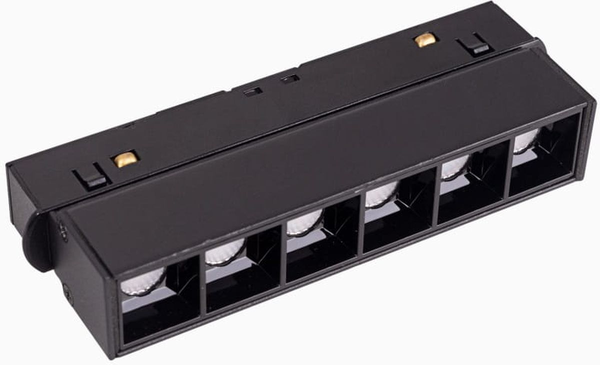 MaxLight Magnetic lampada magnetica 1x6 W nero M0003Z