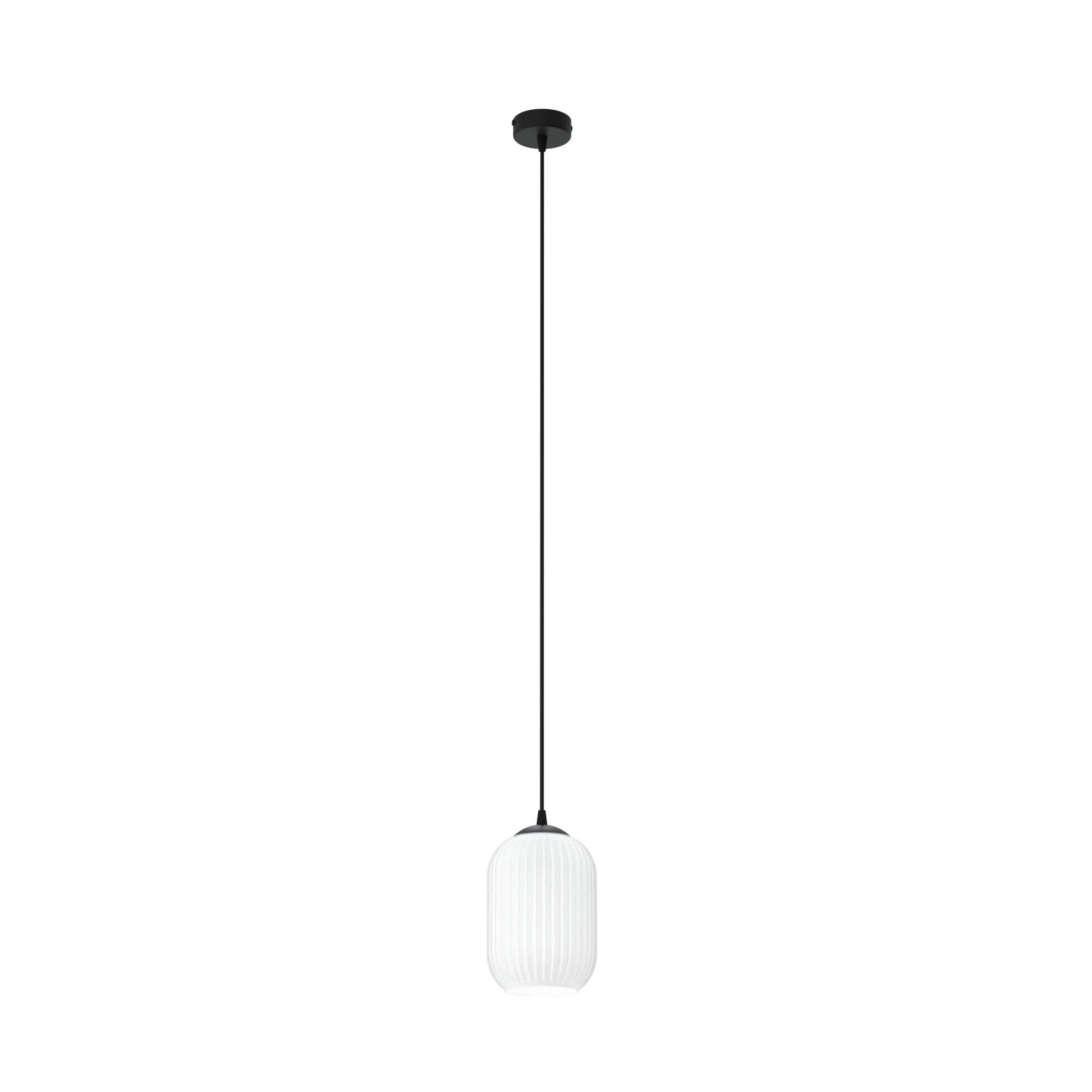 Emibig Verdi lampada sospesa 1x15 W bianco-nero 1435/1