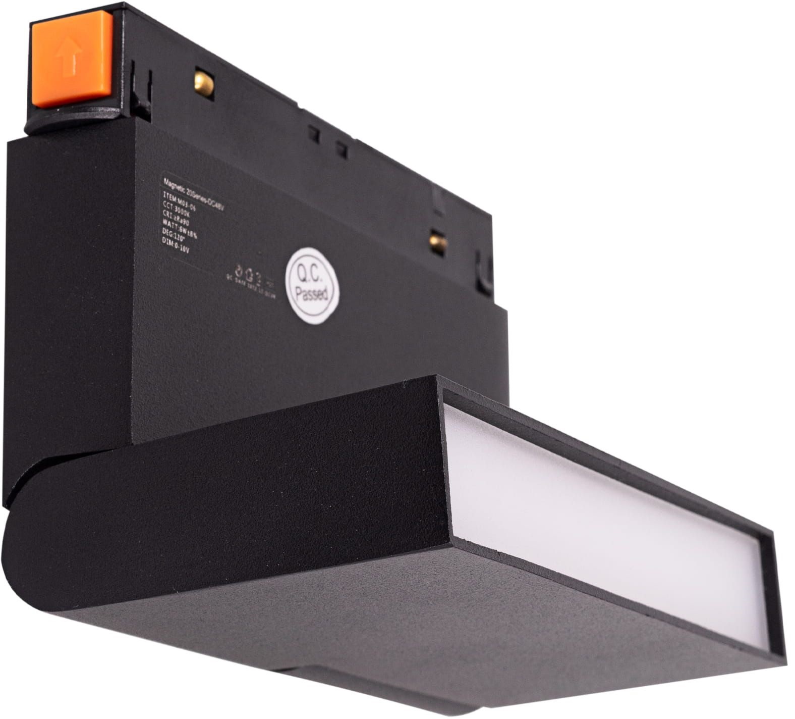 MaxLight Magnetic lampada magnetica 1x6 W nero M0007D
