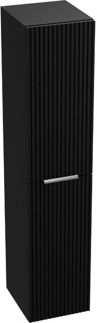 LaVita Oklahoma armadietto 30x25x140 cm laterale sospeso nero 5900378335313