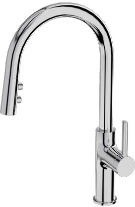 LaVita Orion rubinetto da cucina verticale cromo 5900378346111