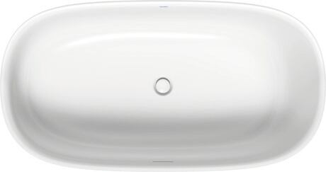 Duravit Zencha vasca da bagno freestanding 160x85 cm ovale bianco 700462000000000