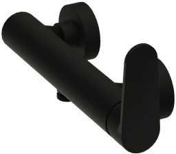 LaVita Cetus rubinetto per doccia a parete nero 5900378346197