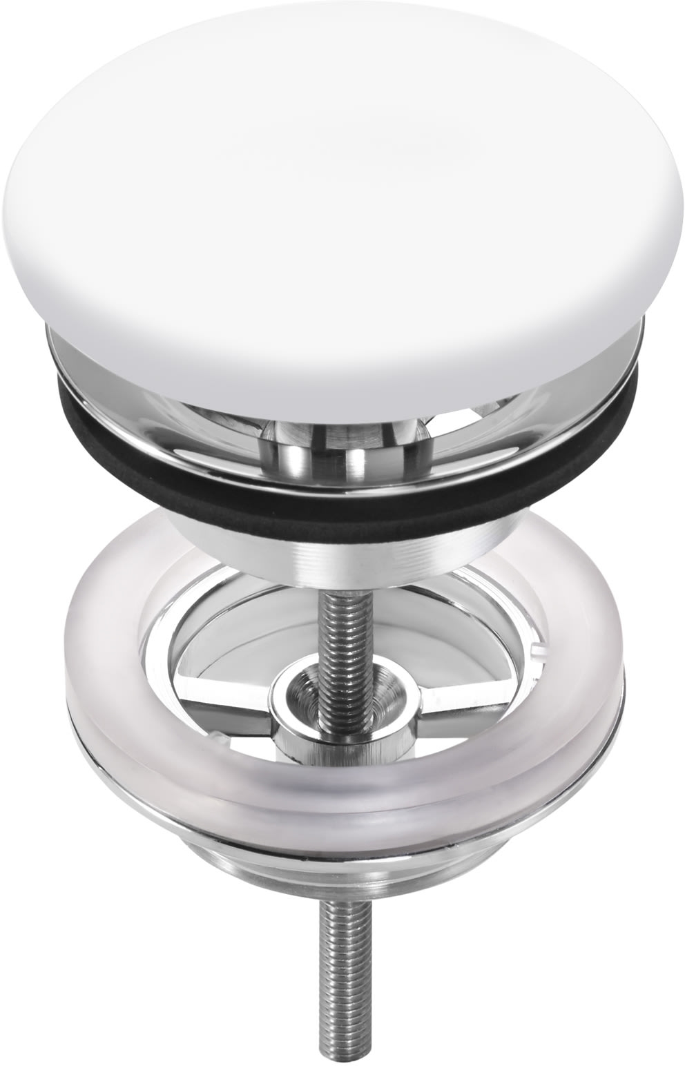 Roca Aqua tappo per lavabo bianco A506403962