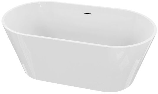 LaVita Mijas vasca da bagno freestanding 160x79 cm ovale bianco 5900378345121