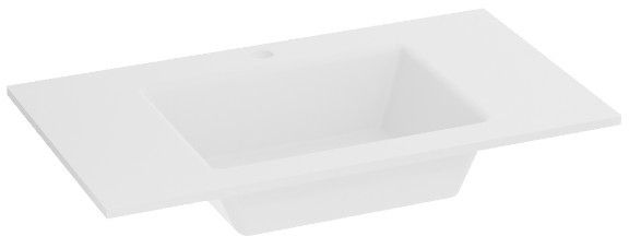 LaVita Salem lavabo 81x46.5 cm rettangolare da mobile bianco 5900378339878