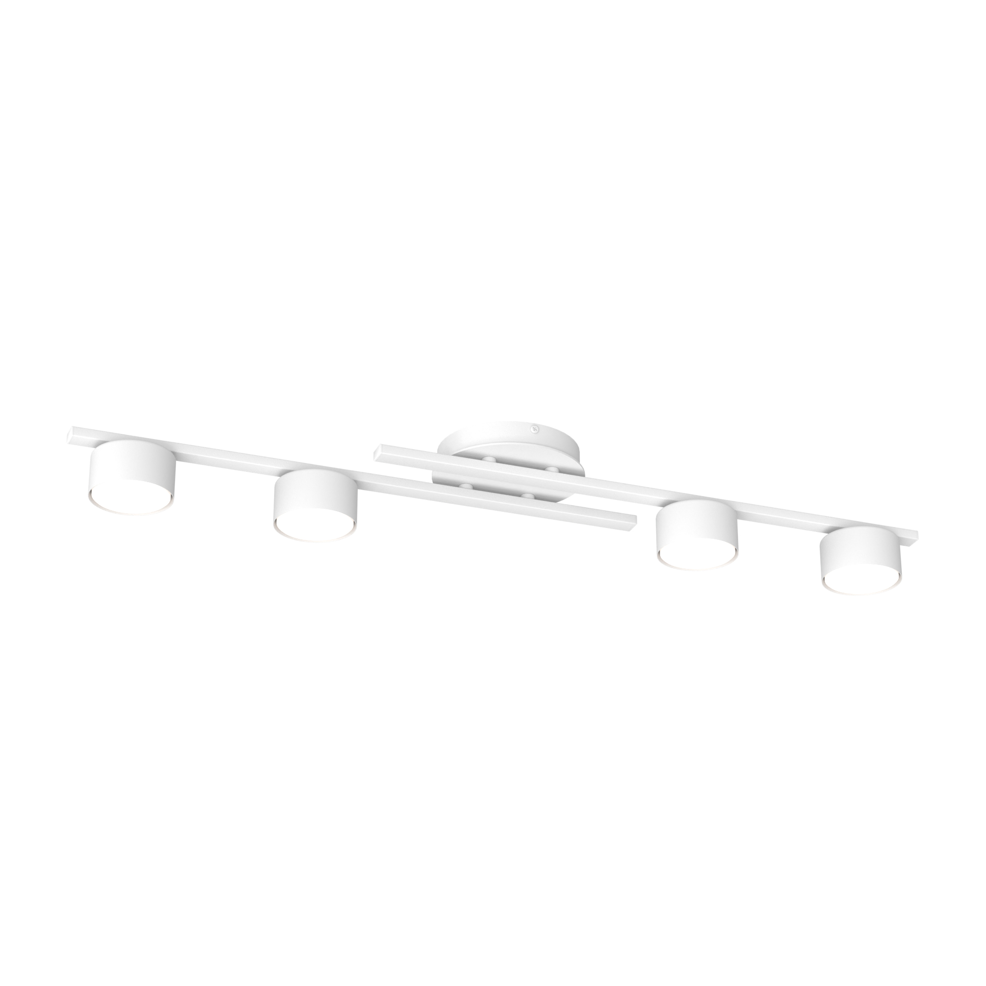 Emibig Fragment lampada da soffitto 4x12 W bianco 1418/4