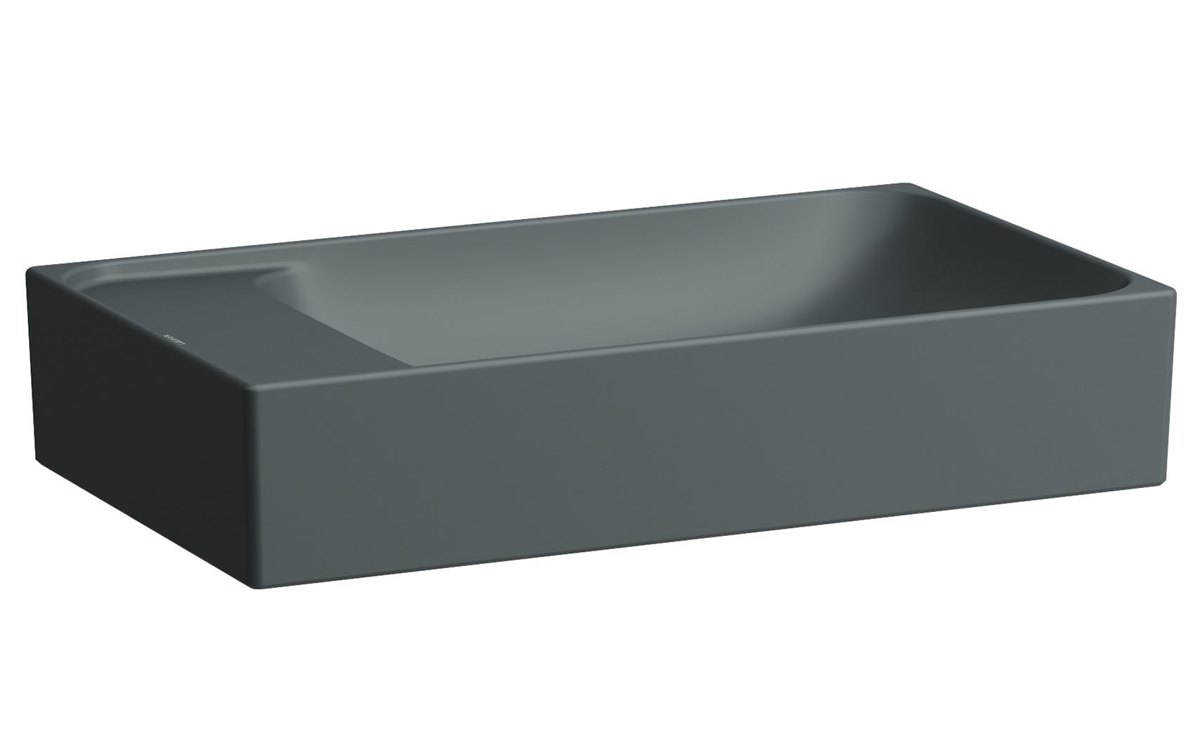 Laufen Meda lavabo 60x35 cm rettangolare da appoggio opaca H8121137581121