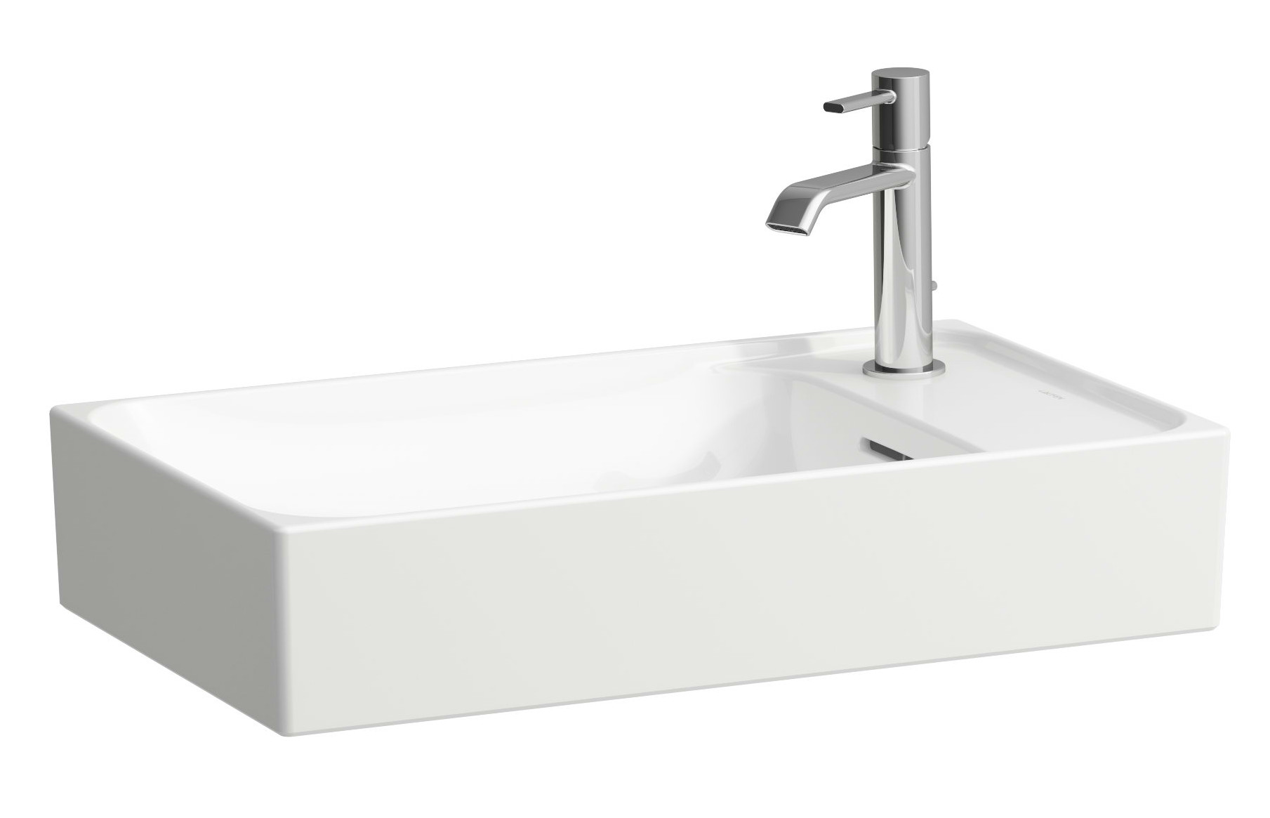 Laufen Meda lavabo 60x35 cm rettangolare da appoggio bianco lucida H8121130001141
