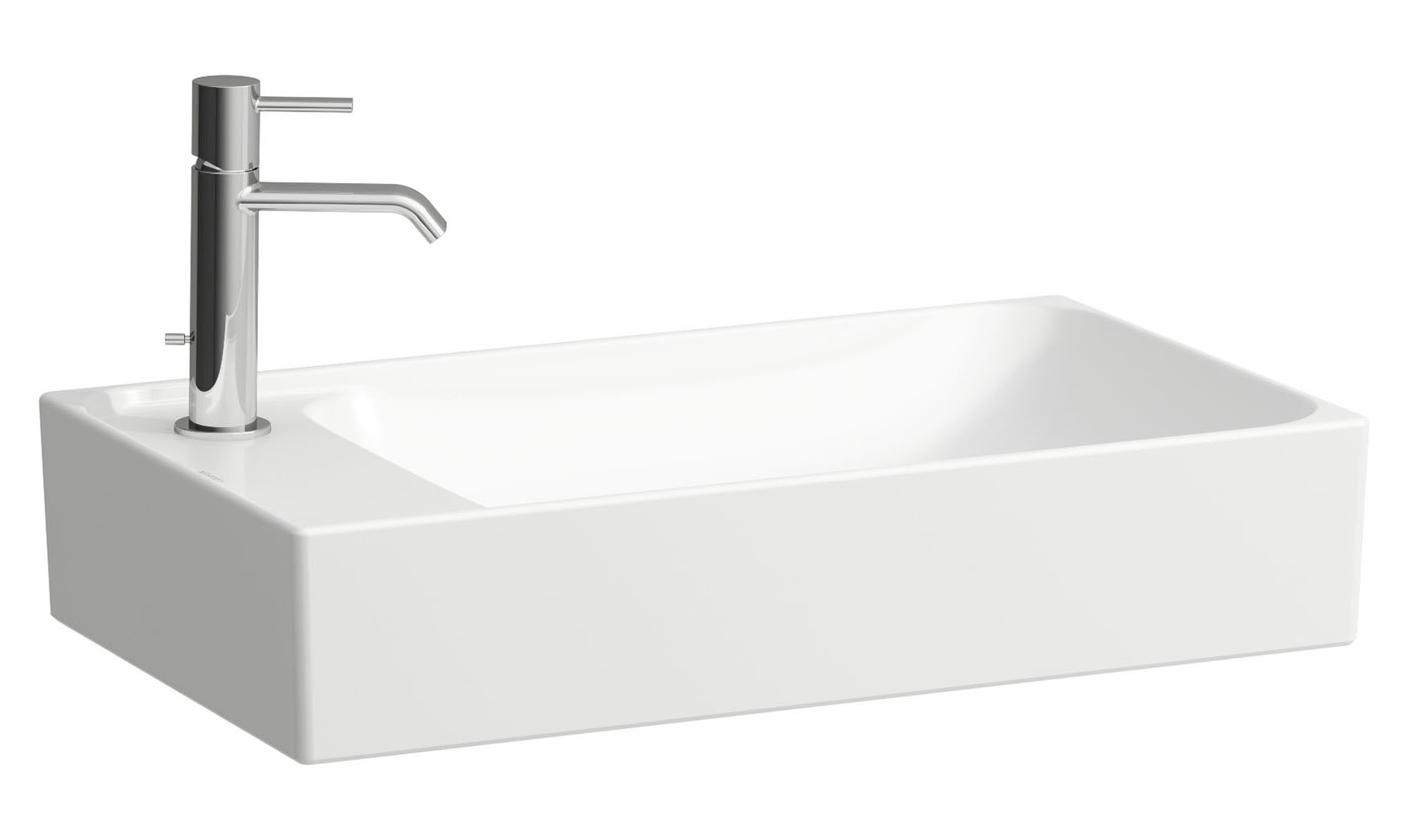 Laufen Meda lavabo 60x35 cm rettangolare da appoggio bianco opaca H8121137571051