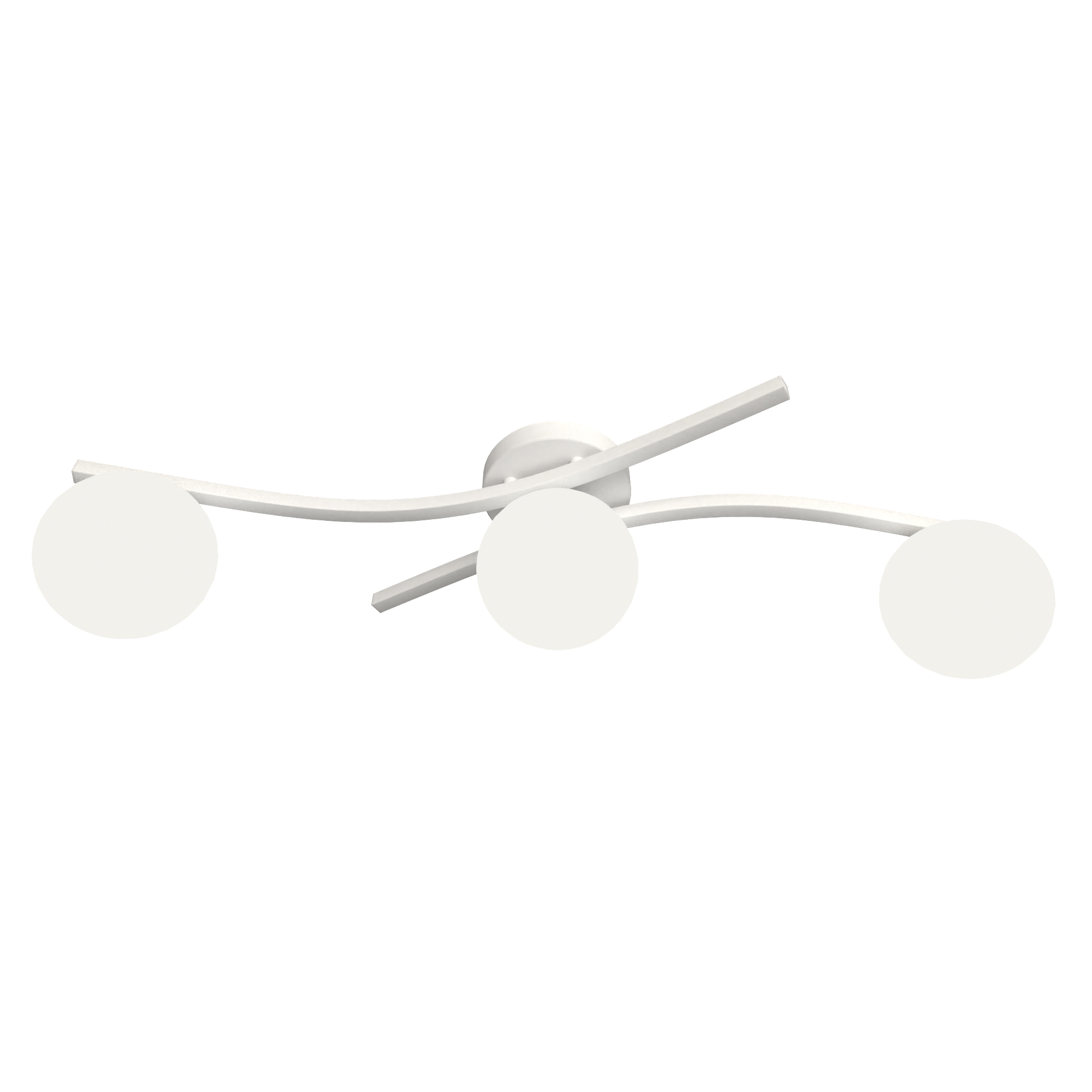 Emibig Opus lampada da soffitto 4x10 W bianco 1392/4