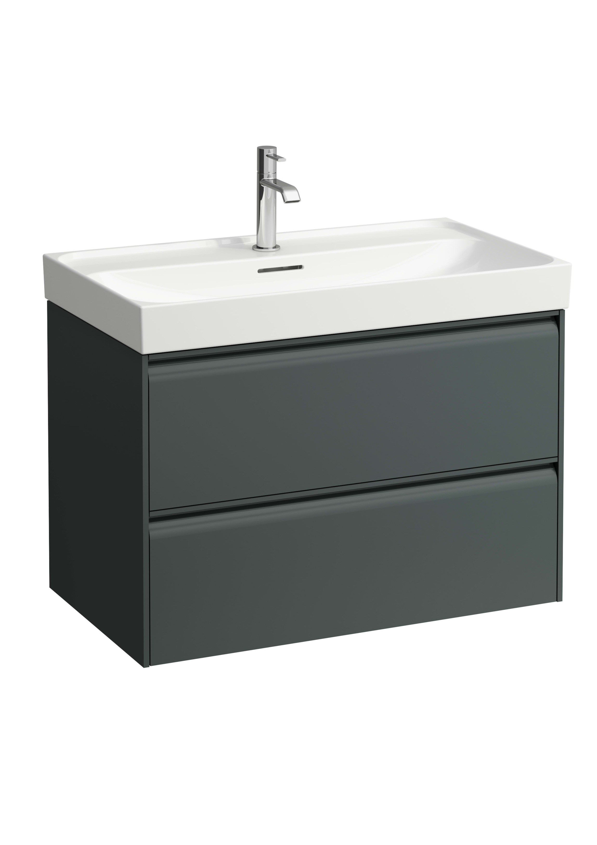 Laufen Meda armadietto 78.4x44.8x51.5 cm sottolavabo sospeso grigio H4216120112661