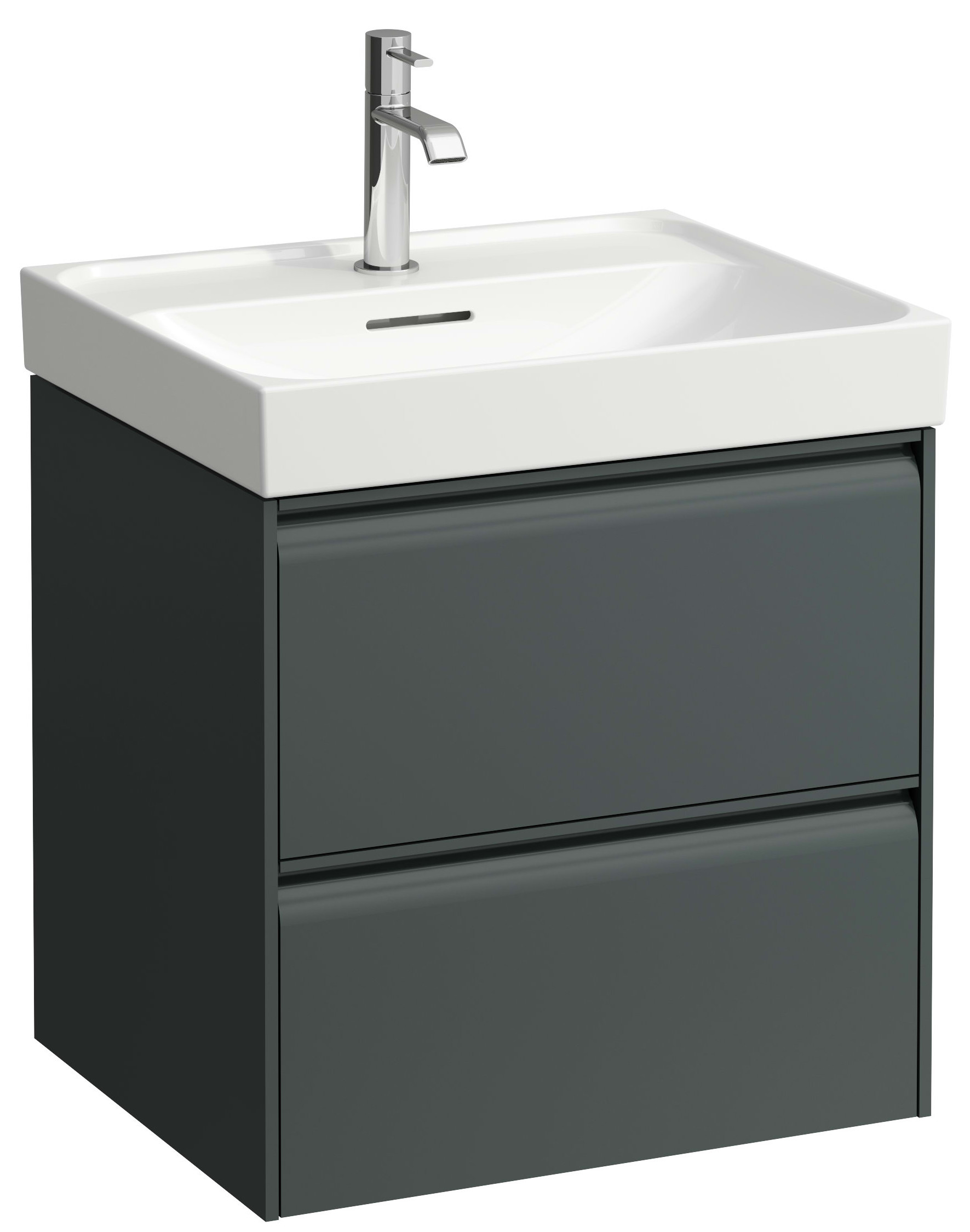 Laufen Meda armadietto 53.4x44.8x51.5 cm sottolavabo sospeso grigio H4215620112661