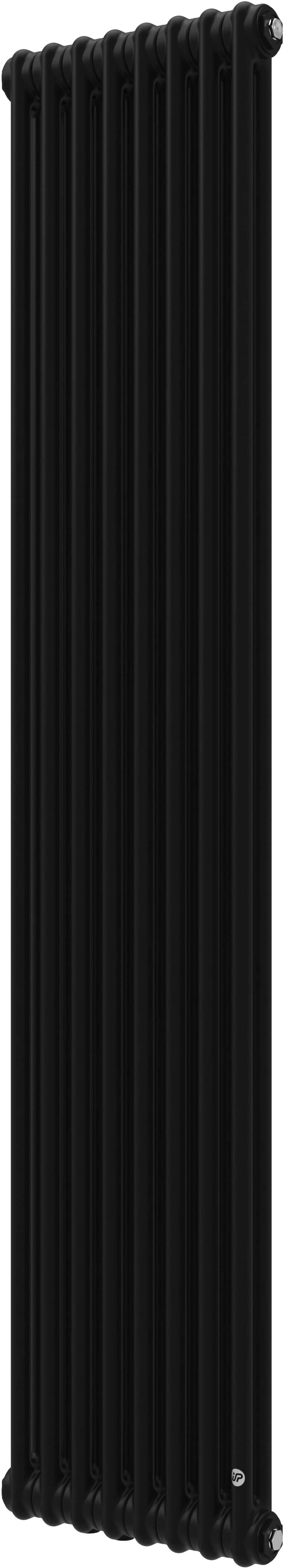 Instal Projekt Tubus 2 termoarredo 179.3x38 cm podłączenie inferiore nero TUB2-180/08D50C75